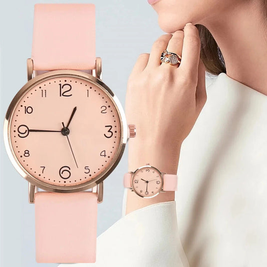 Women Ladies Watches Wrist Quartz Analogue Watch Casual Leather Gift Fashion